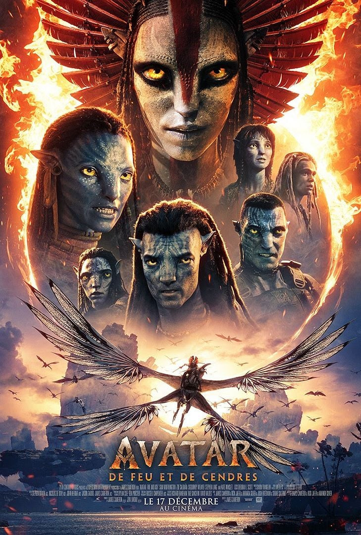 poster de Avatar 3 : de feu et de cendre